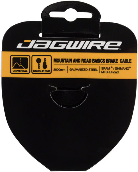 Jagwire Basics Road/MTB Brake Cable Length: 2000mm