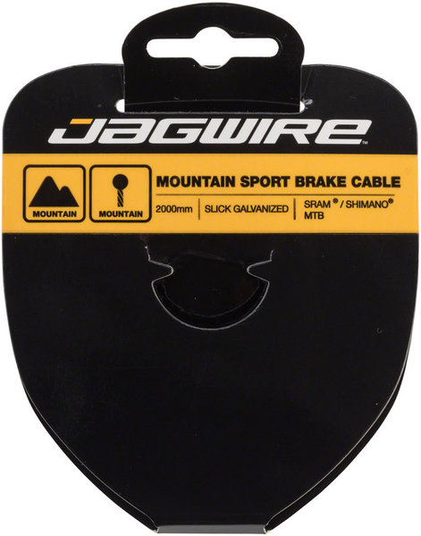 Jagwire Sport Slick Galvanized Mountain Brake Cable Length: 2000mm