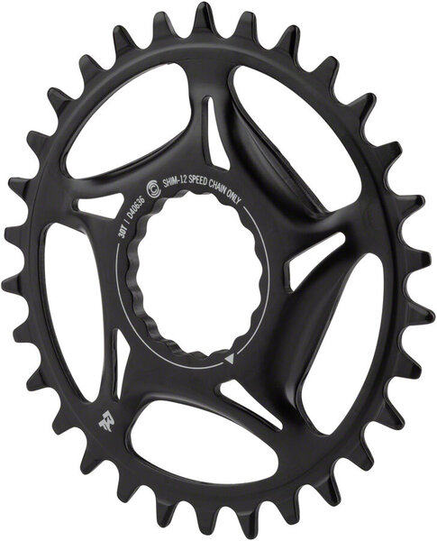 RaceFace 1x Chainring, Cinch Direct Mount, Steel - SHI-12 RaceFace 1x Chainring, Cinch Direct Mount, Steel - SHI-12