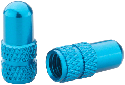 Deity Components DEITY Presta Valve Caps, Blue