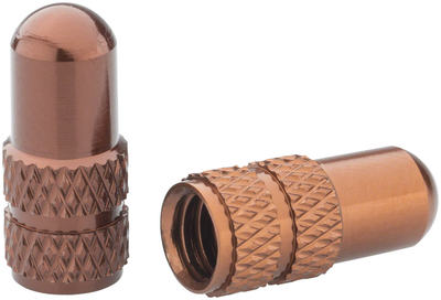 Deity Components DEITY Presta Valve Caps, Bronze