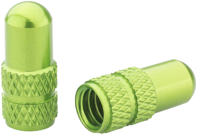 Deity Components DEITY Presta Valve Caps, Green
