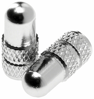 Deity Components DEITY Presta Valve Caps - Silver