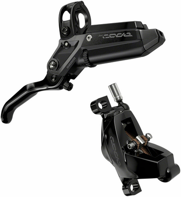 SRAM Code Silver Stealth 4-Piston Disc Brake and Lever